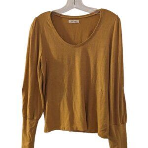Madewell mustard yellow sweater medium